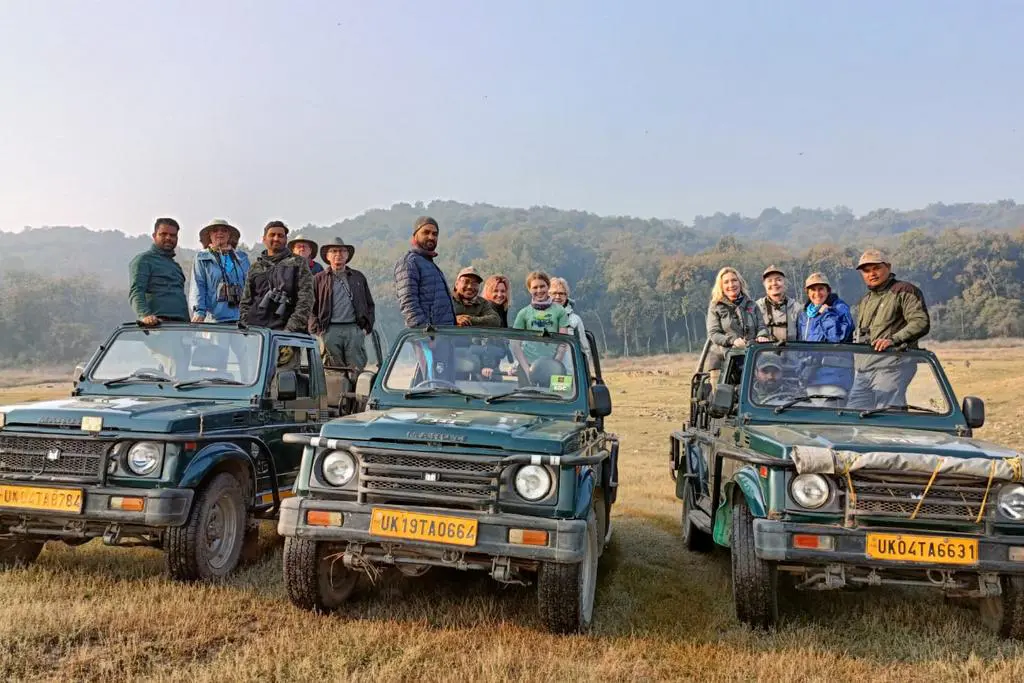 Visitors-in-safari-jeeps